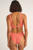 Rhythm Womens Bikini Top Lola Check Crop