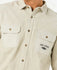 Rip Curl Mens Shirt Raw Energy Cord Long Sleeve
