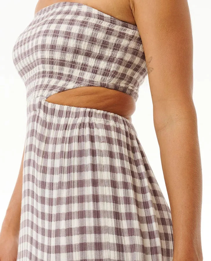 Rip Curl Womens Dress Premium Surf Check Maxi
