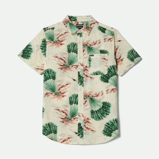 Brixton Mens Woven Charter Print