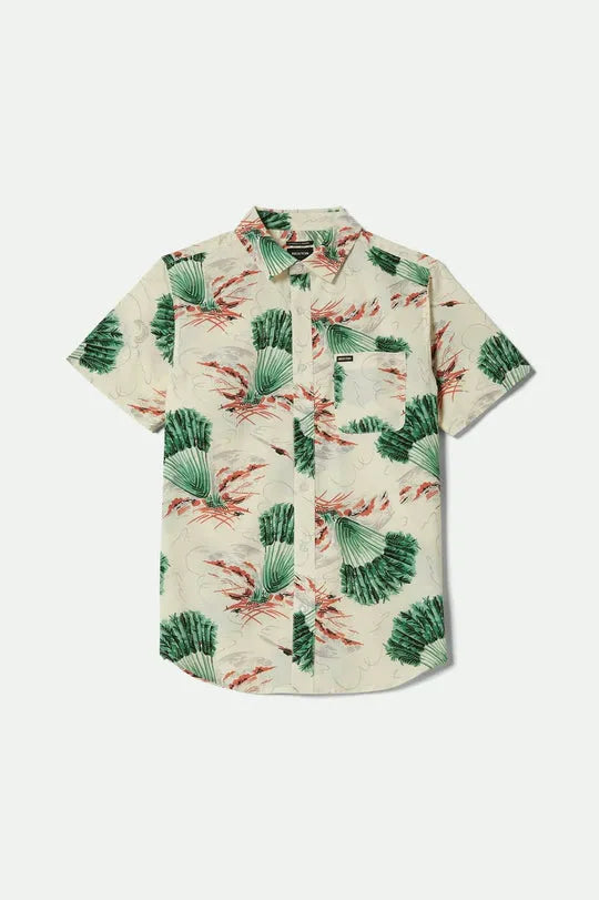 Brixton Mens Woven Charter Print