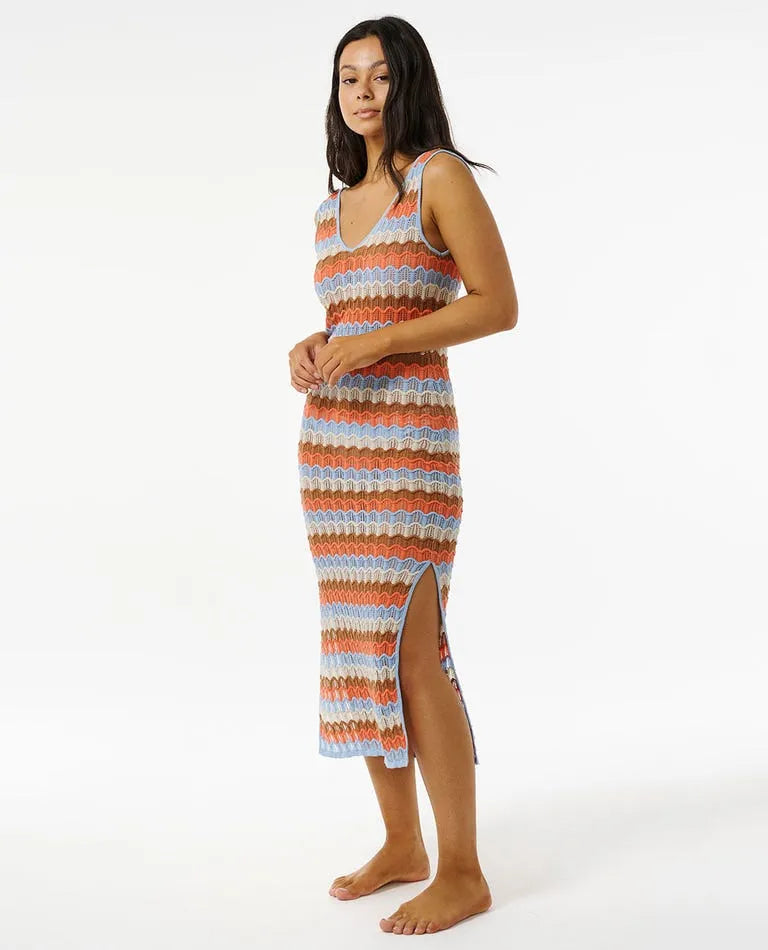 Rip Curl Womens Dress Santorini Sun Crochet