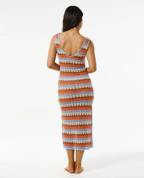 Rip Curl Womens Dress Santorini Sun Crochet