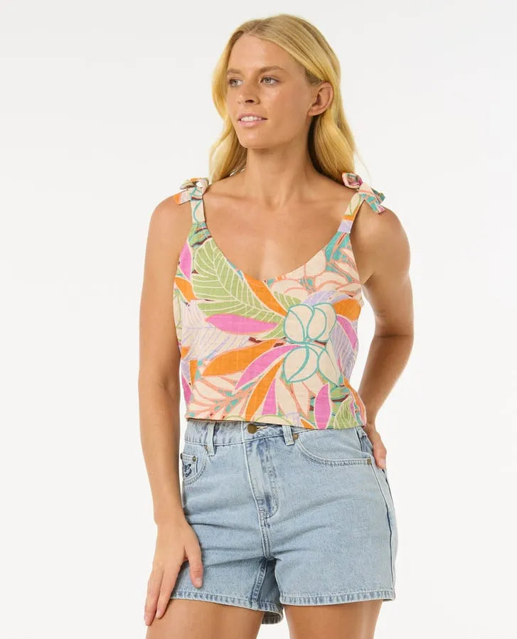 Rip Curl Womens Tank Top Cala Vadella Top