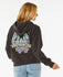 Rip Curl Womens Sweatshirt Block Party Relaxed Hood