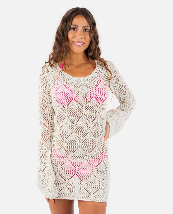 Rip Curl Womens Dress Island Hopper Crochet Rip Curl Womens Dress Island Hopper Crochet