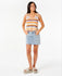 Rip Curl Womens Tank Top Cala Nights Knit Crop