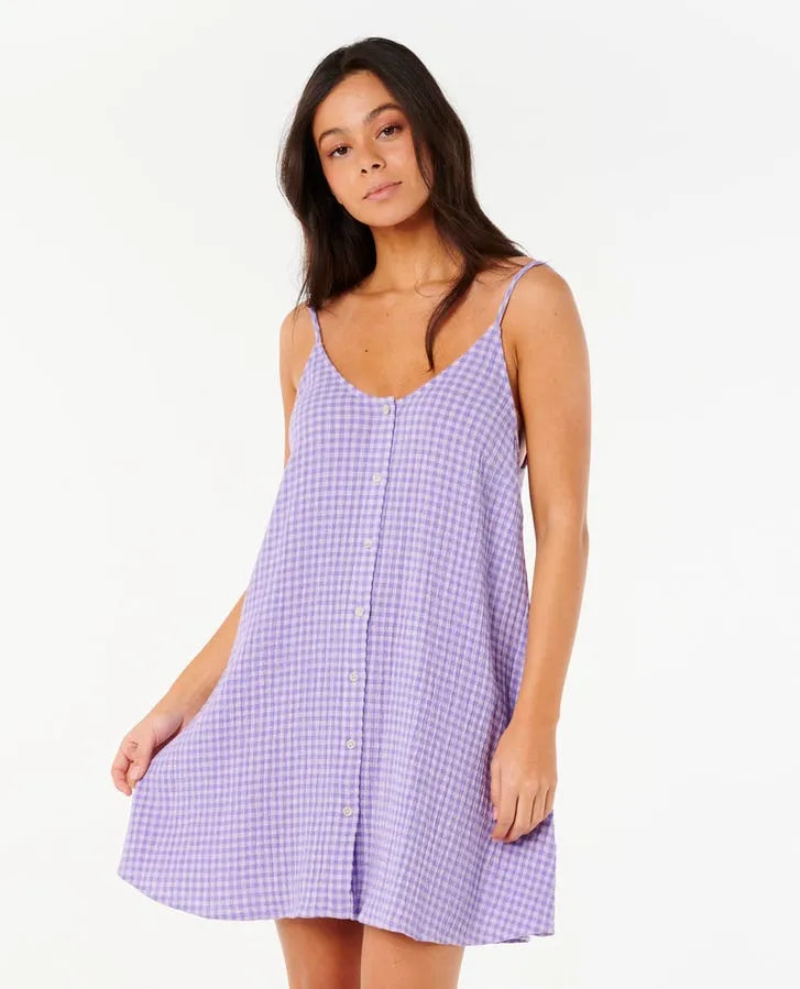 Rip Curl Womens Dress Premium Surf Check Cover Up