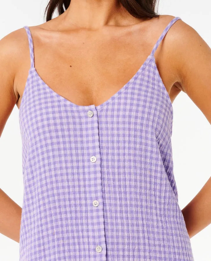 Rip Curl Womens Dress Premium Surf Check Cover Up