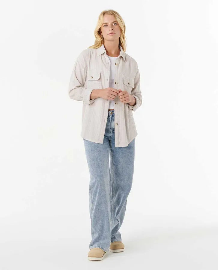 Rip Curl Womens Jacket Oceanic Textured Shacket