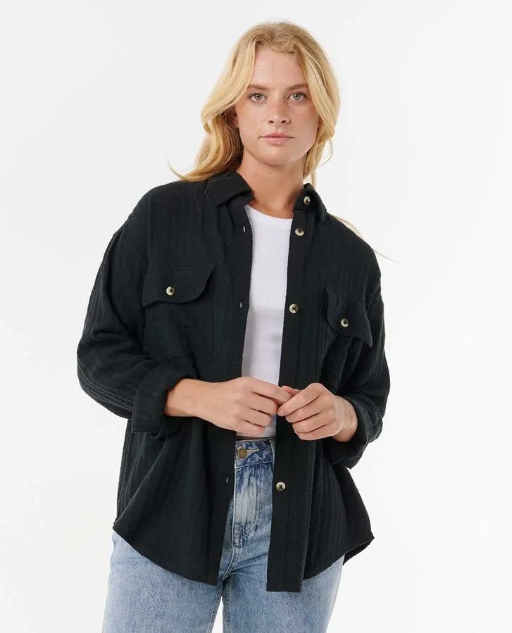 Rip Curl Womens Jacket Oceanic Textured Shacket