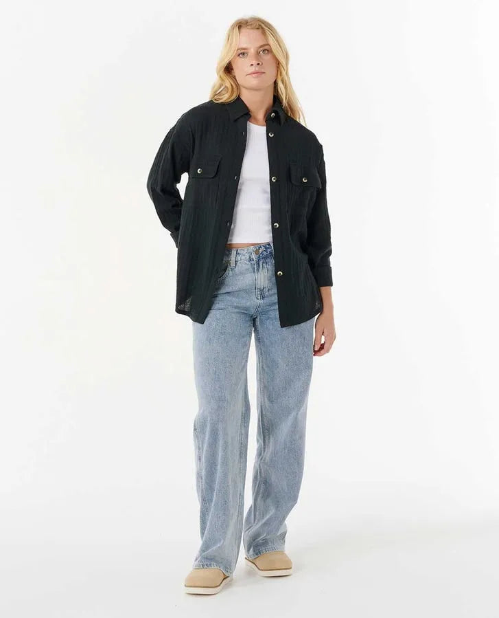 Rip Curl Womens Jacket Oceanic Textured Shacket