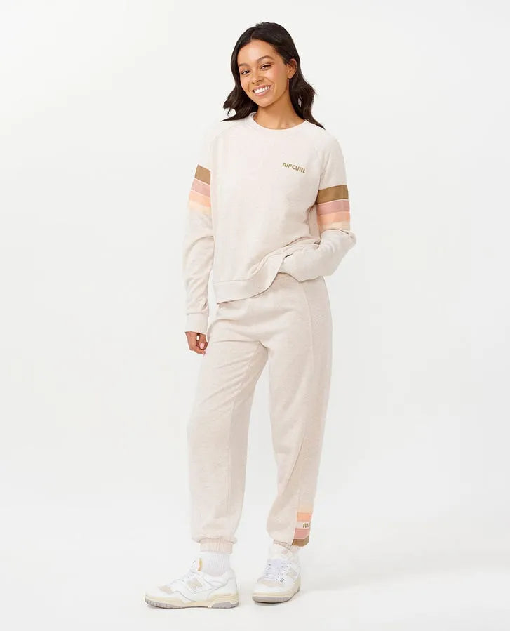 Rip Curl Womens Sweatshirt High Tide Raglan Crew