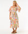 Rip Curl Womens Dress Cala Vadella Midi