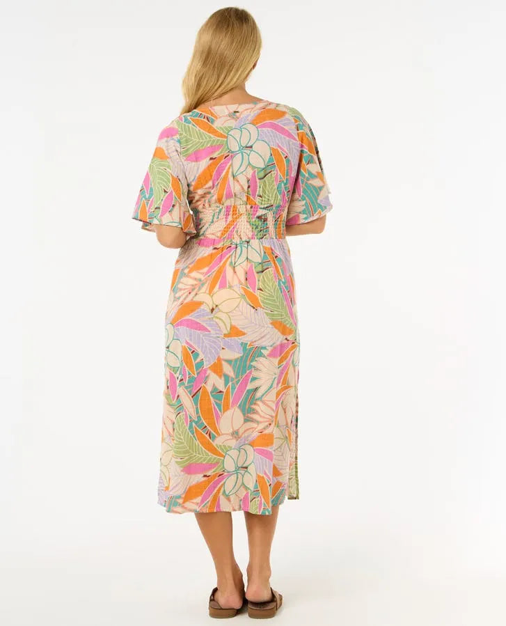 Rip Curl Womens Dress Cala Vadella Midi