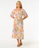 Rip Curl Womens Dress Cala Vadella Midi