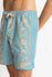 Rhythm Mens Shorts Paisley Stripe Beach Short