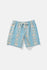 Rhythm Mens Shorts Paisley Stripe Beach Short