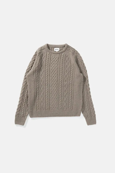 Rhythm Mens Sweater Mohair Fishermans Knit