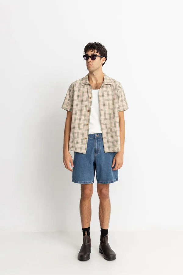 Rhythm Mens Woven Check