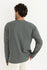 Rhythm Mens Shirt Vintage Terry Long Sleeve Henley