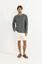 Rhythm Mens Shirt Vintage Terry Long Sleeve Henley