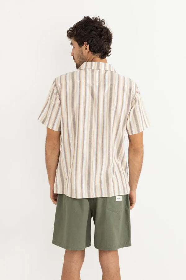 Rhythm Mens Woven Vacation Stripe