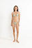 Rhythm Womens Bikini Bottoms Lola Check Tie Side Hi Cut