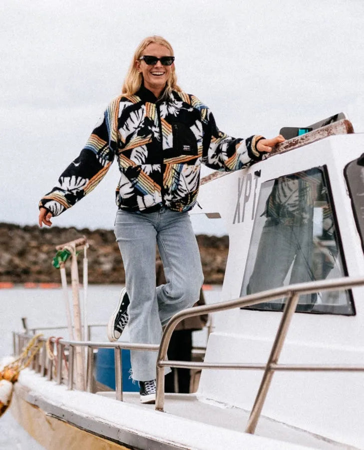 Rip Curl Womens Jacket High Tide Hoffman Polar Fleece