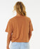 Rip Curl Womens Shirt Rainbow Waves Crop