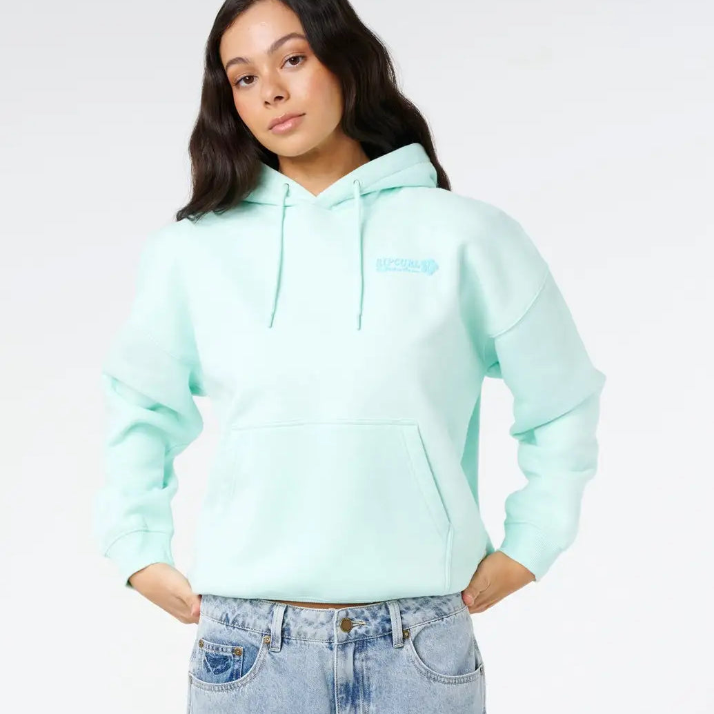 Rip Curl Womens Sweatshirt Surf Puff Heritage Hood