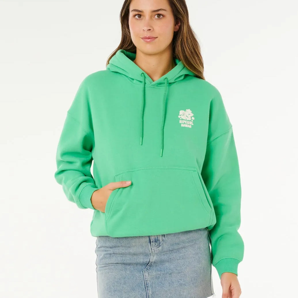 Rip Curl Womens Sweatshirt Surf Puff Heritage Hood
