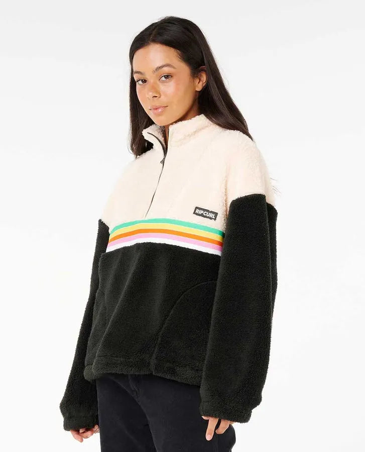 Rip Curl Womens Sweatshirt Surf Revival Polar Fleece