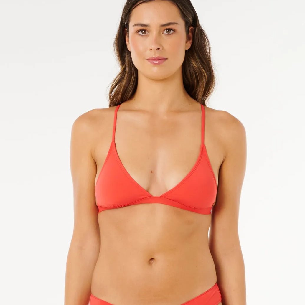 Rip Curl Womens Bikini Top Classic Surf Crossback Triangle