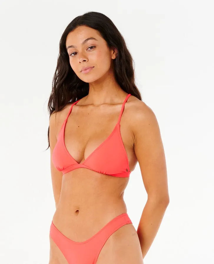 Rip Curl Womens Bikini Top Classic Surf Crossback Triangle
