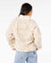Rip Curl Womens Sweatshirt Sunset Luau 1/4 Zip Polar Fleece