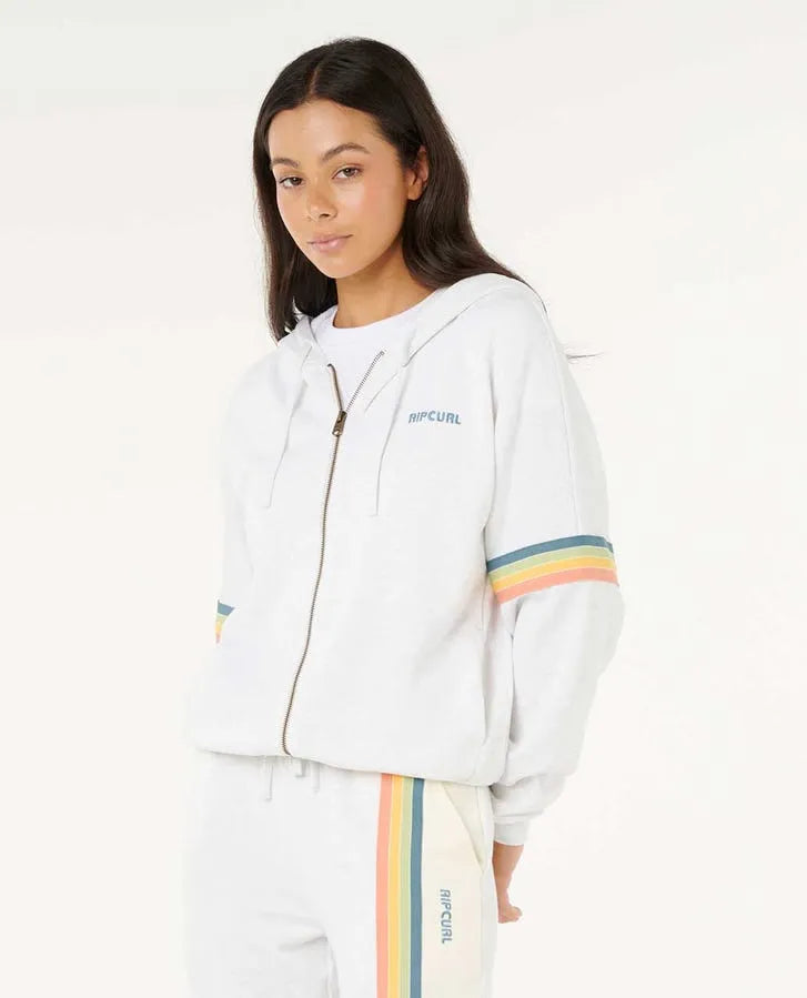 Rip Curl Womens Sweatshirt Surf Revival Zip Through Jacket