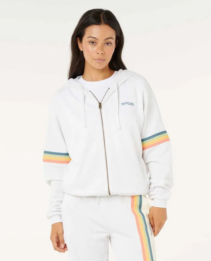 Rip Curl Womens Sweatshirt Surf Revival Zip Through Jacket