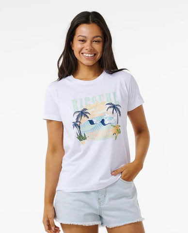 Rip Curl Womens Shirts Paradise Palms Standard