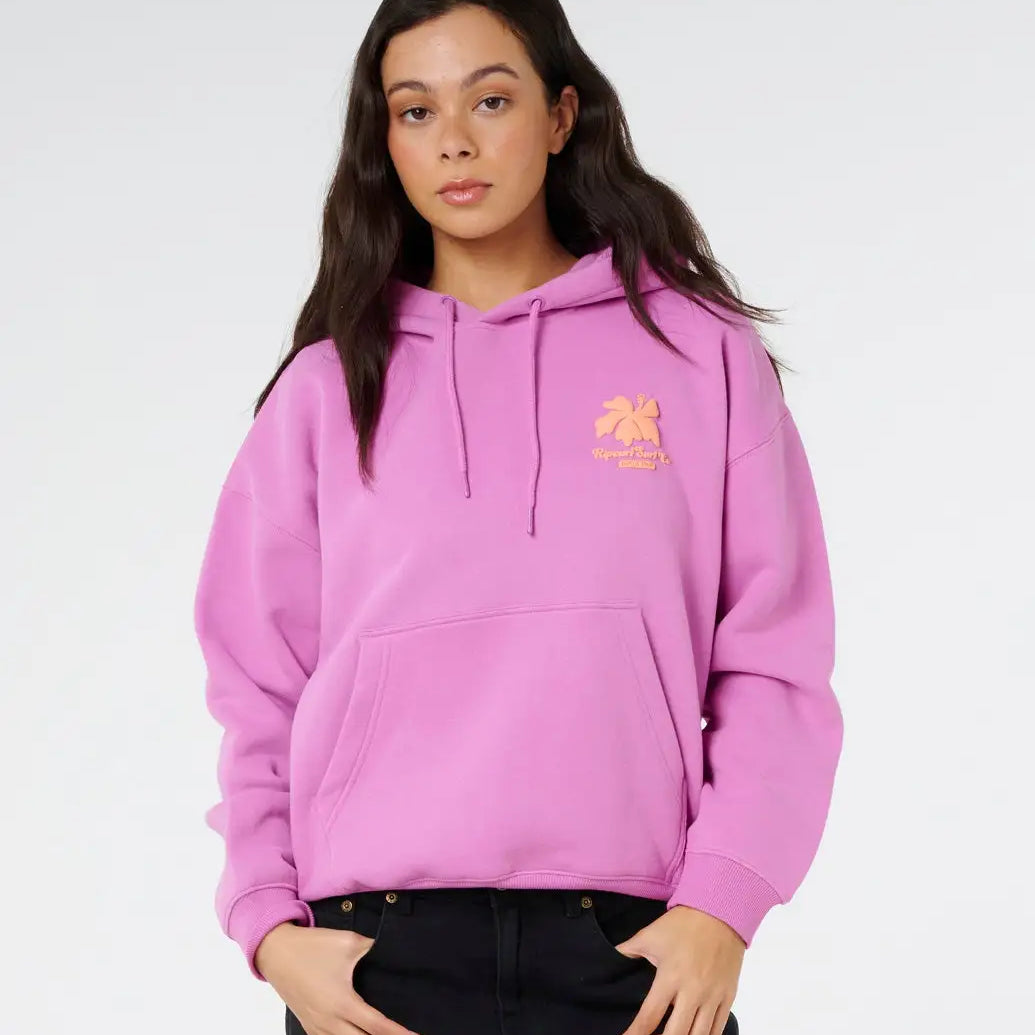 Rip Curl Womens Sweatshirt Topanga Canyon Heritage Hood