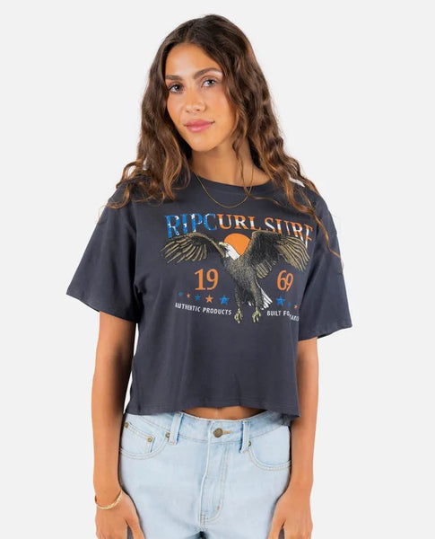 Rip Curl Womens Shirt Soaring Crop Tee