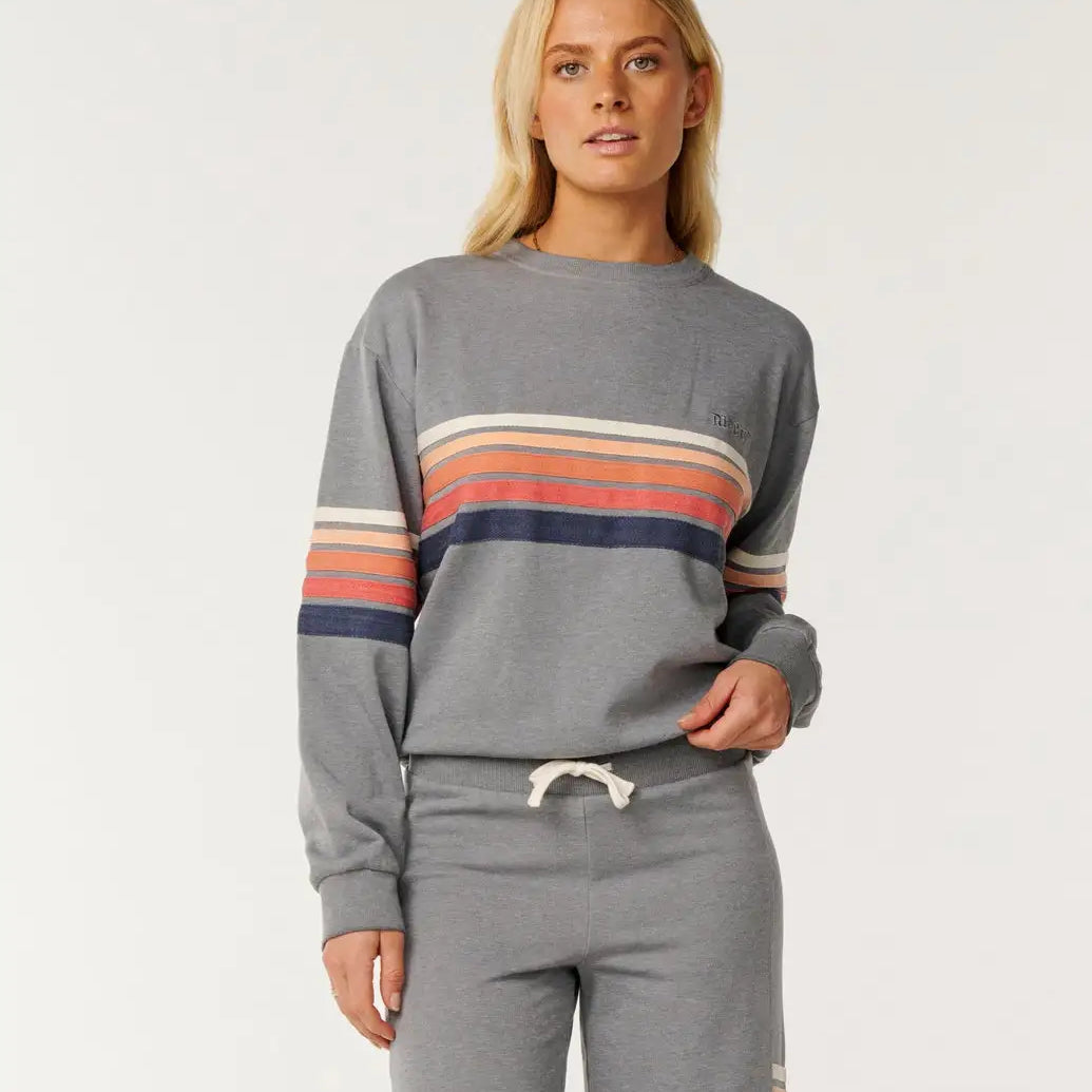 Rip Curl Womens Sweatshirt Surf Revival Relaxed Crew