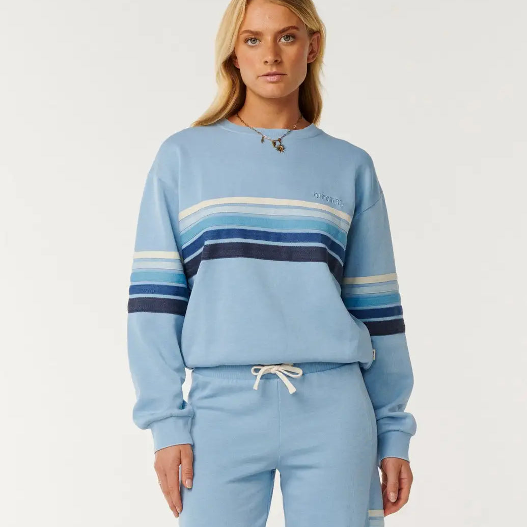 Rip Curl Womens Sweatshirt Surf Revival Relaxed Crew