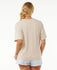 Rip Curl Womens Shirt Slow Down Heritage Tee