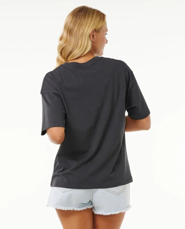 Rip Curl Womens Shirt Slow Down Heritage Tee