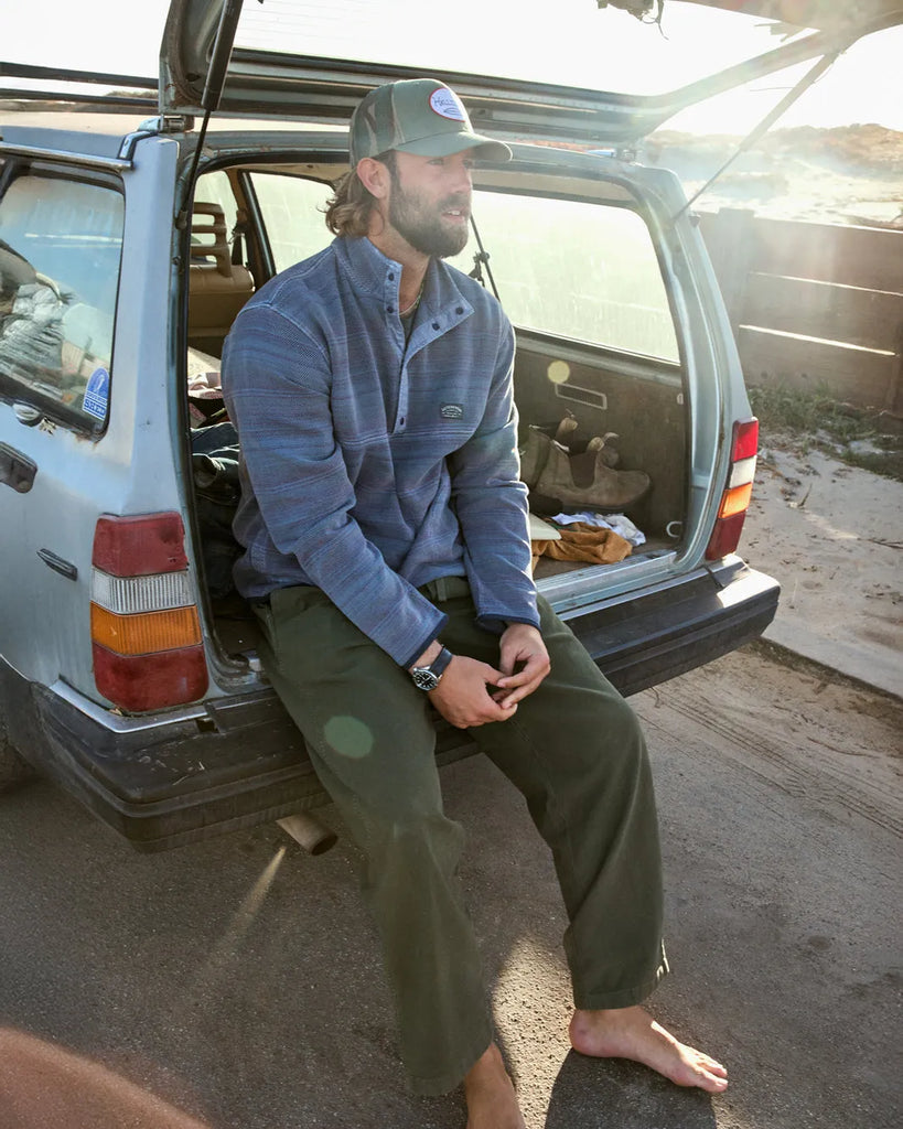 Outerknown Mens Jacket Blanket Snap Popover