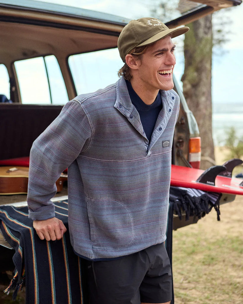Outerknown Mens Jacket Blanket Snap Popover