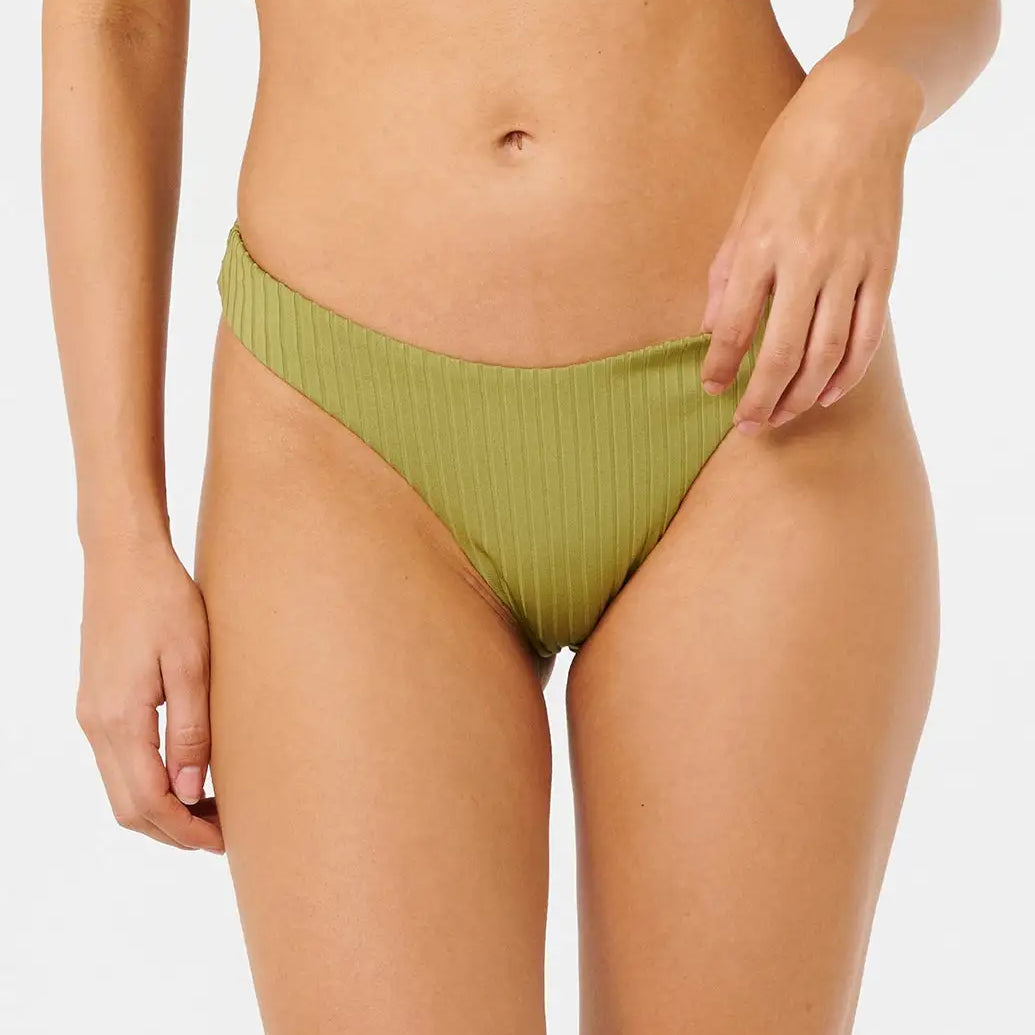 Rip Curl Womens Bikini Bottoms Premium Surf High Leg Skimpy Coverage