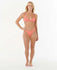Rip Curl Womens Bikini Bottoms Premium Surf High Leg Skimpy Coverage