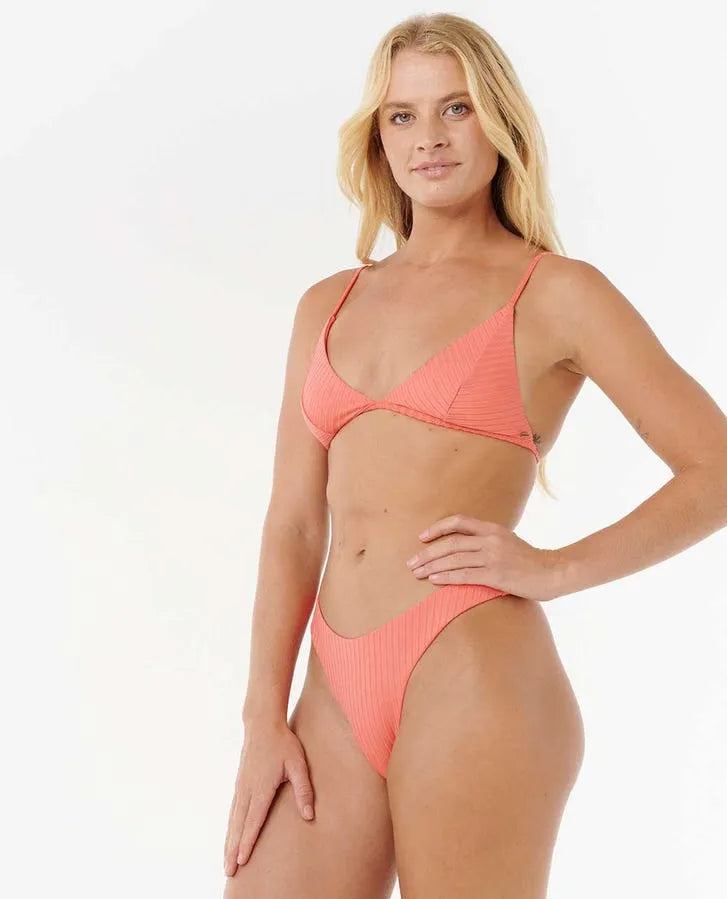 Rip Curl Womens Bikini Bottoms Premium Surf High Leg Skimpy Coverage